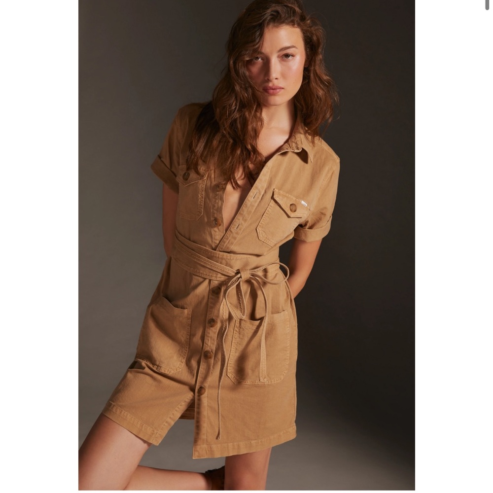 MOTHER The Wrapped Up Mini Dress
